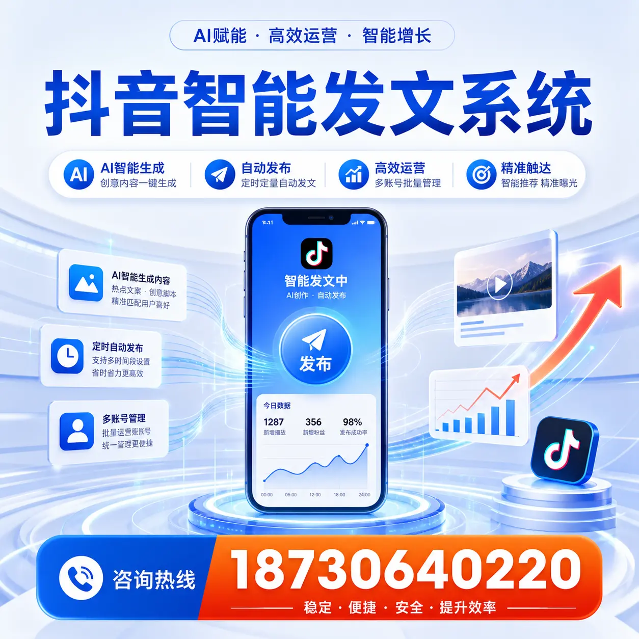 如何通过抖音智能发文系统提升 广元 企业的市场竞争力