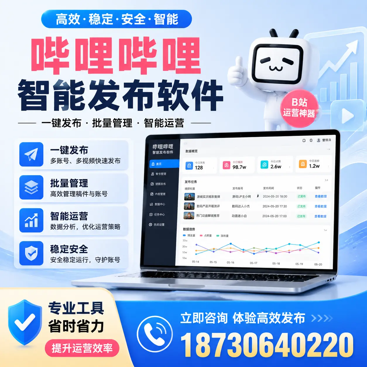 解密哔哩哔哩智能发布软件：功能与优势分析在 广元